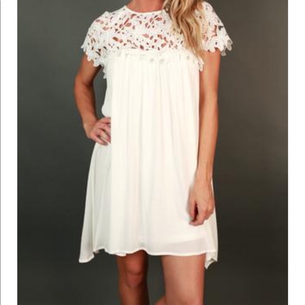 Crochet Babydoll Dress